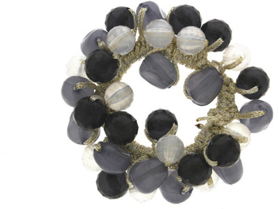 

Anuradha Art Jewellery Rubber Band Rubber Band(Grey, Black)