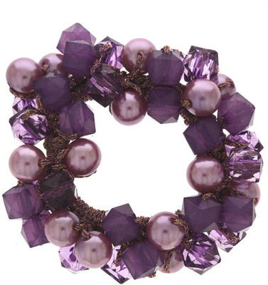 

Anuradha Art Jewellery Rubber Band Rubber Band(Purple)