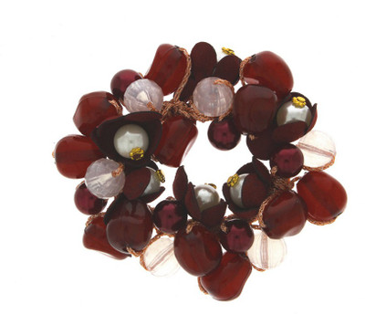 

Anuradha Art Jewellery Rubber Band Rubber Band(Red)