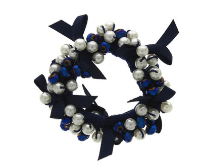 

Anuradha Art Jewellery Rubber Band Rubber Band(Blue)