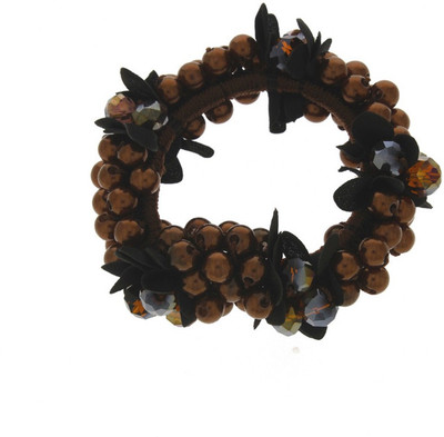 

Anuradha Art Jewellery Rubber Band Rubber Band(Brown)