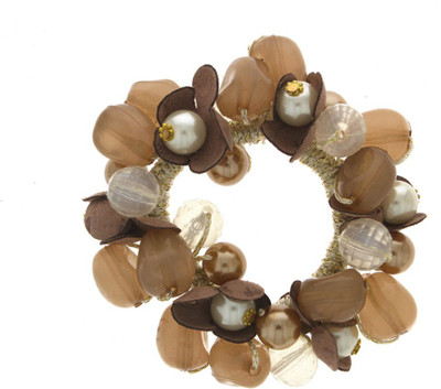 

Anuradha Art Jewellery Rubber Band Rubber Band(Brown)