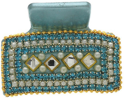 

Anuradha Art Jewellery Clutcher Hair Claw(Blue)