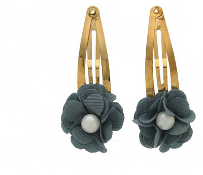

Anuradha Art Jewellery Side Clip Tic Tac Clip(Grey)