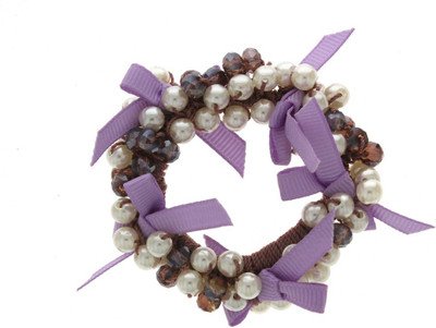 

Anuradha Art Jewellery Rubber Band Rubber Band(Purple)