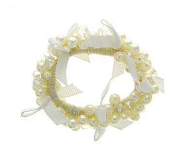 

Anuradha Art Jewellery Rubber Band Rubber Band(White)
