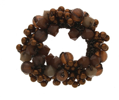 

Anuradha Art Jewellery Rubber Band Rubber Band(Brown)