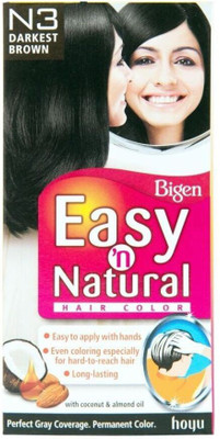 

Bigen Easy N Natural N3 Hair Color(Darkest Brown)