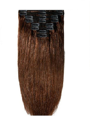 

Fully Human Extensions For Instant Volumizer 7pcs, 50 grams (22 inch , Medium Brown) Hair Extension