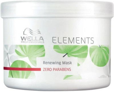 

Wella Professionals elements renewing mask 500ml With NuTREE complex to protect hair against keratin degeneration(500 ml)