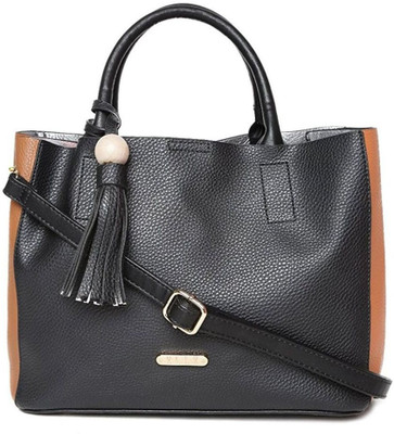 

Elle Sling Bag(Black, Tan)