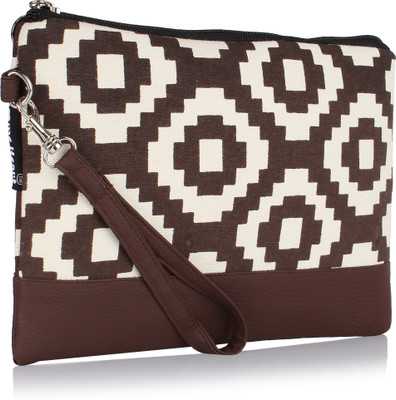 

HOME HEART Pouch Potli(Brown)