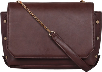 

BERYPECKERS Sling Bag(Brown)