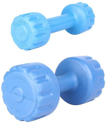 

Royal 1 Kg 1 Pc PVC Dumbell with 3 Kg 1 Pc PVC Dumbell Fixed Weight Dumbbell(4 Kg), Colored