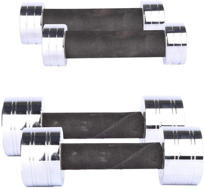 

Royal 1 Kg 2 Pc Chrome Dumbell with 3 Kg 2 Pc Chrome Dumbell Gym & Fitness Kit