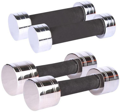 

Royal 1 Kg 2 Pc Chrome Dumbell with 2.5 Kg 2 Pc Chrome Dumbell Gym & Fitness Kit