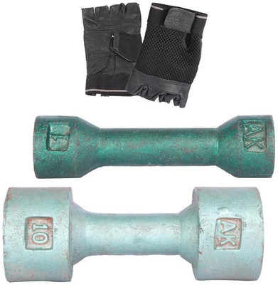 

Royal 1 Kg 1 Pc Casting Dumbell with 10 Kg 1 Pc Casting Dumbell Hand Gloves Gym & Fitness Kit