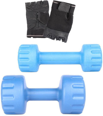 

Royal 1 Kg 1 Pc PVC Dumbell with 3 Kg 1 Pc PVC Dumbell Hand Gloves Gym & Fitness Kit