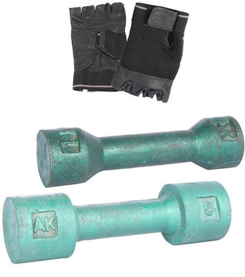 

Royal 1 Kg 1 Pc Casting Dumbell with 5 Kg 1 Pc Casting Dumbell Hand Gloves Gym & Fitness Kit