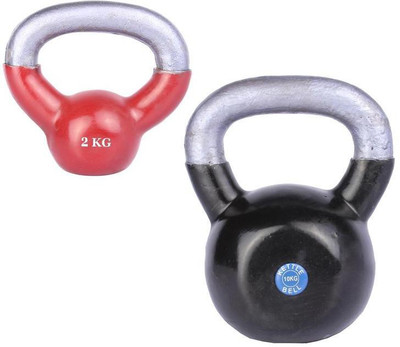 

Royal 2 Kg 1 Pc Kettle Bell with 10 Kg 1 Pc Kettle Bell Gym & Fitness Kit
