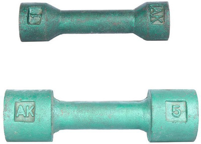 

Royal 1 Kg 1 Pc Casting Dumbell with 5 Kg 1 Pc Casting Dumbell Home Gym Combo(0 - 20 kg)