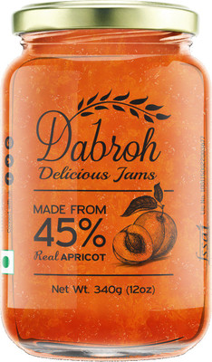 

Dabroh Apricot Real Fruit Jam 340 g