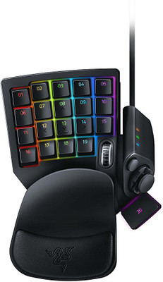 

Razer Tartarus V2 Mecha-Membrane (RZ07-02270100-R3M1) Wired USB Gaming Keyboard(Black)