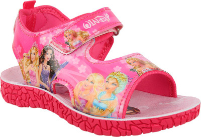 

WINDY Girls Velcro Flats(Pink