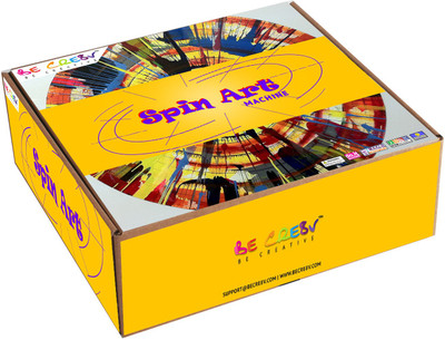 

Be Cre8v Spin Art Machine DIY Kit(Multicolor)