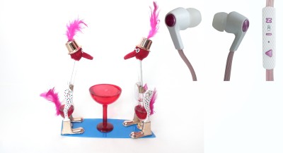 

MANGOPIE RED DRINKING BIRD WITH PERFUME EARPHONE(Red)