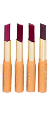 

ADS Waterproof matte lipstick set of 4 multi color organic(Multicolor, 2.5 ml)
