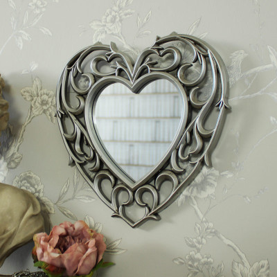 

FOREX MAX HANDI CRAFTS AW89 Decorative Mirror(Heart Finish : GLOSSY)