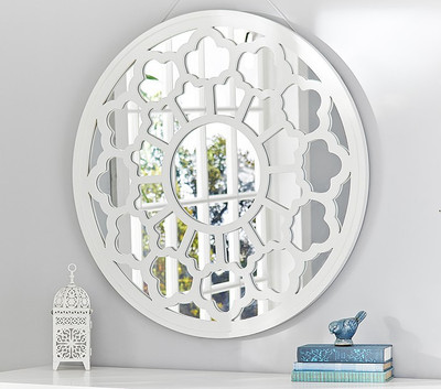 

all crafts art 12 Decorative Mirror(Round Finish : glowsy)
