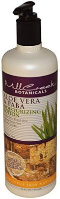 

Mill Creek Moisturizing Lotion Aloe Vera & Paba 16 Fl Oz 2Pc(473 ml)