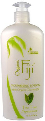 

Organic Fiji Nourishing Lotion With Organic Coconut Oil, Tea Tree Spearmint(354 ml)