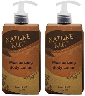 

Nature Nut Moisturizing Body Lotion 13.52Oz "Pack Of 2"(400 ml)