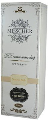 

Misscher Dd Cream Natural Style Water Drop Spf 50 Pa+++ Whitening Body Lotion 100 G. By Little Bee(100 g)