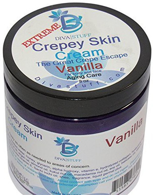 

Diva Stuff Extreme Crepey Skin Body & Face Cream With Hyaluronic Acid, Alpha Hydroxy And More, By (Vanilla)(236.59 ml)