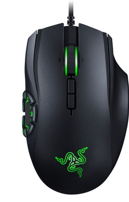 

Razer Naga Hex V2 Multi-Color MOBA/Action-RPG Wired Optical Gaming Mouse(USB, Black)