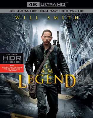 

I Am Legend (4K UHD & HD)(4K(UHD) Blu-ray English)