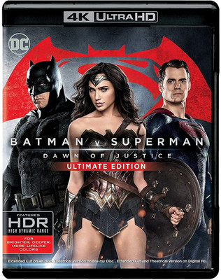 

Batman vs Superman: Dawn of Justice - Ultimate Edition (4K UHD & HD) (2-Disc)(4K(UHD) Blu-ray English)
