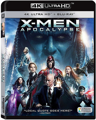 

X-Men: Apocalypse (4K UHD & HD) (2-Disc)(4K(UHD) Blu-ray English)