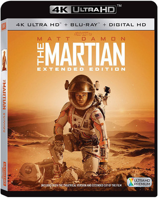 The Martian Extended Edition (4K UHD & HD)(4K(UHD) Blu-ray English)