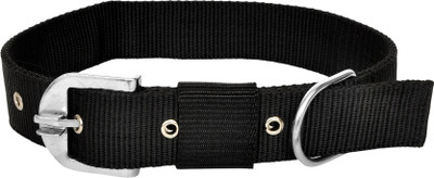 

Supply King Durable, Double Layred Dog Everyday Collar(, Black