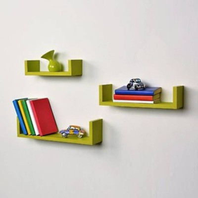 OnlinePurchas wooden wall shelf Wooden Wall Shelf(Number of Shelves - 3, Green) OnlinePurchas wooden wall shelf Wooden Wall Shelf(Number of Shelves - 3, Green)