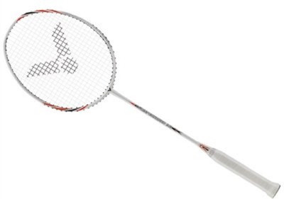 

Victor New Wrist Enhancer 140 Badminton Racket- Unstrung ( WE 140) White Strung Badminton Racquet(G5 - 3 Inches, 250 g)