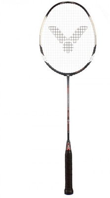 

Victor Brave Sword 10 Badminton Racket (BRS 10 - 4U) Maroon Strung Badminton Racquet(G5 - 3 Inches, 250 g)