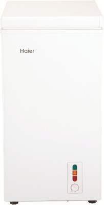 

Haier 66 L Direct Cool Chest Freezer Refrigerator(White, HCF-100HTQ)