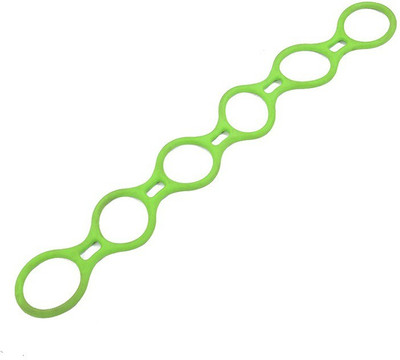 

Iris Silicone Yoga 7 Holes Fitness Pull Rope Resistance Tube(Parrot Green)