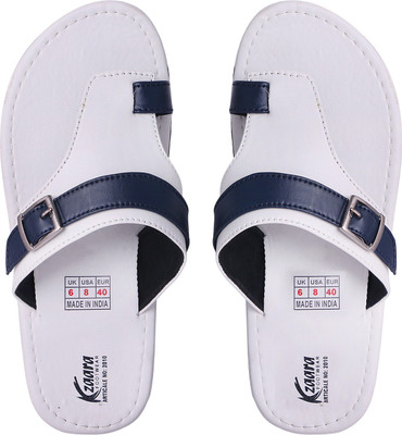 

Kzaara Men White Flats